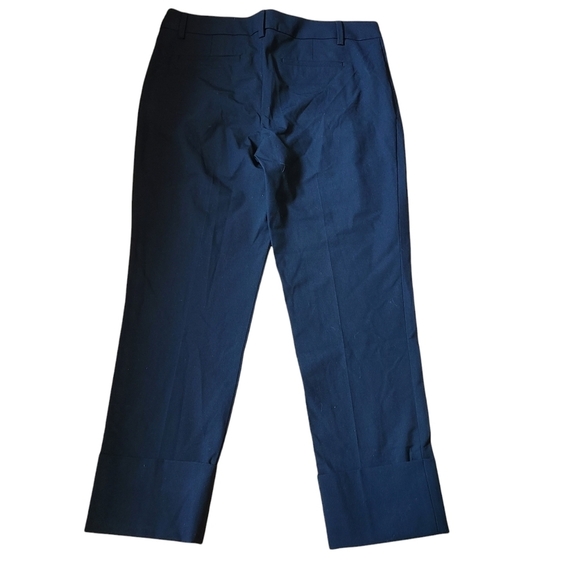 NWT Gap Sz.4 black stretch dress pants wide leg curvy fit Corpcore classic chic - Picture 4 of 9